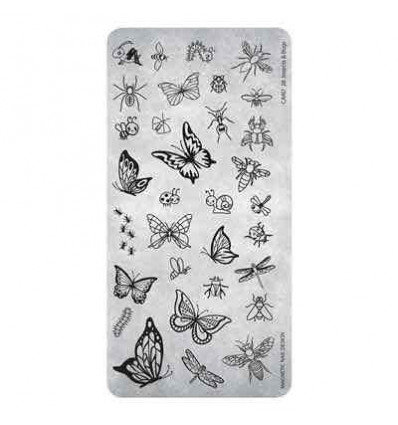 Stamp plate Insects & Bugs n.28