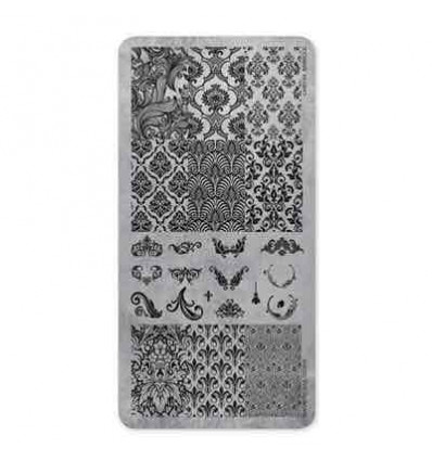Stamping plate 04 baroque